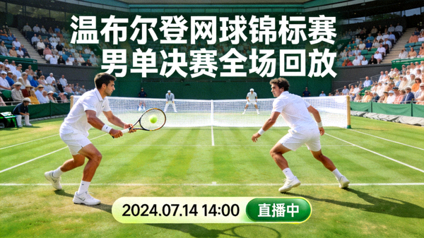 温布尔登网球锦标赛男单决赛全场回放